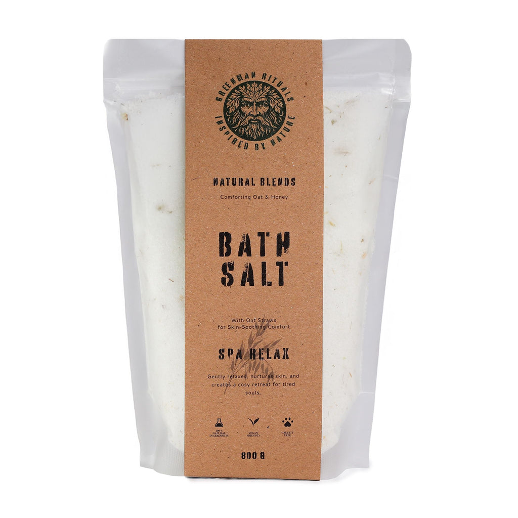 Greenman Rituals Oat & Honey Epsom Bath Salt for Relaxation