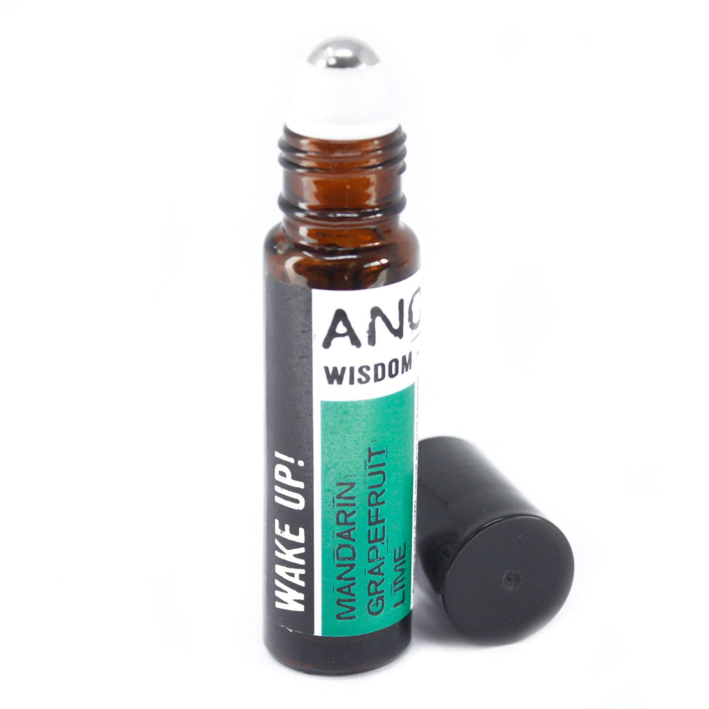 10ml Roll On Essential Oil Blend Wake Up for Energised Mornings