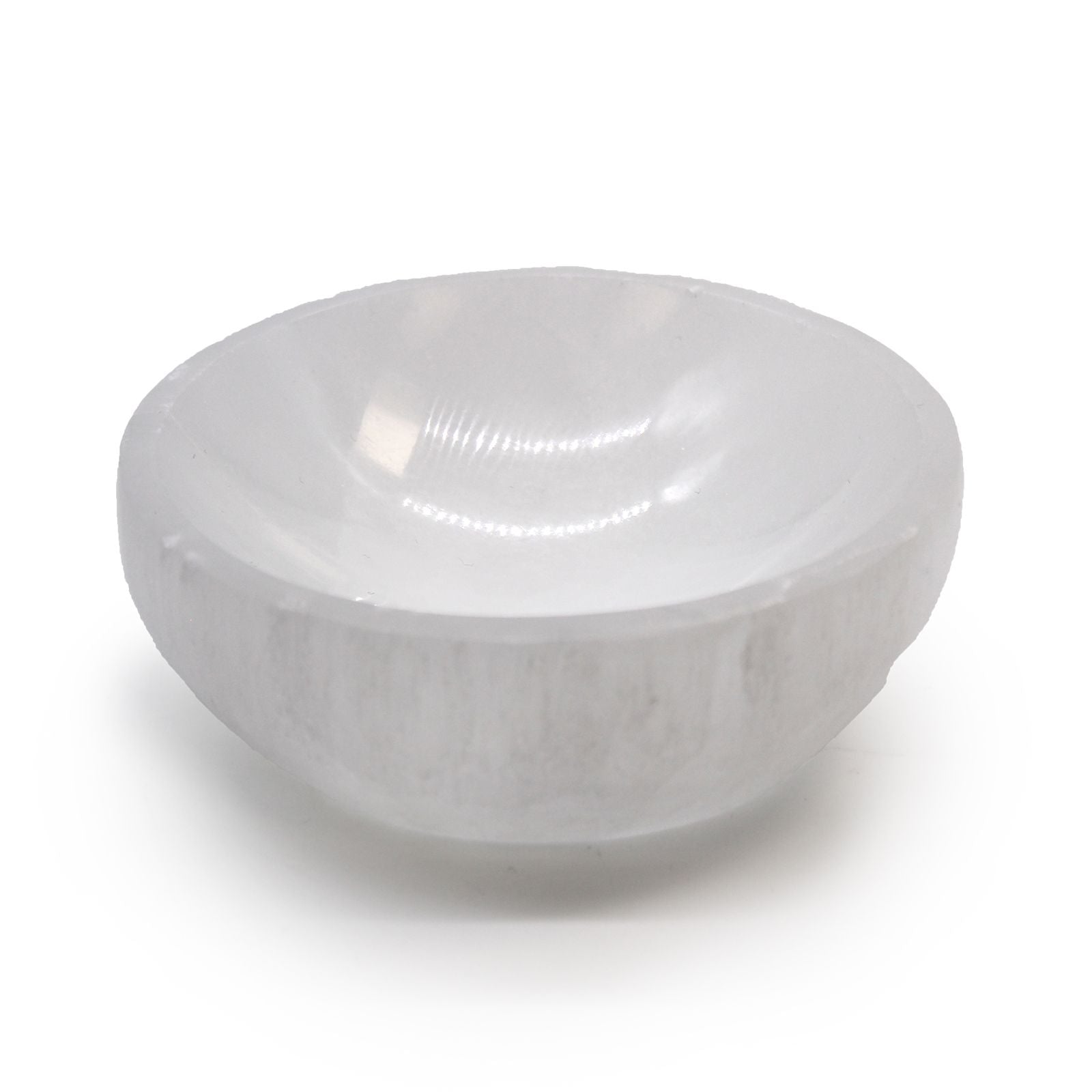 Selenite Round Bowl 10cm for Elegant Home Decor and Gifts