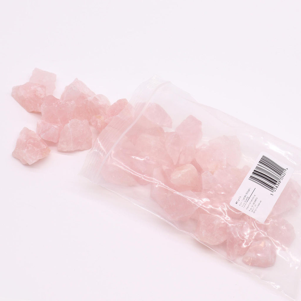 Raw Crystals (500gm) of Beautiful Rose Quartz for Your Collection
