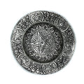 Polished Aluminium Pentagram Incense Holder for Modern Decor