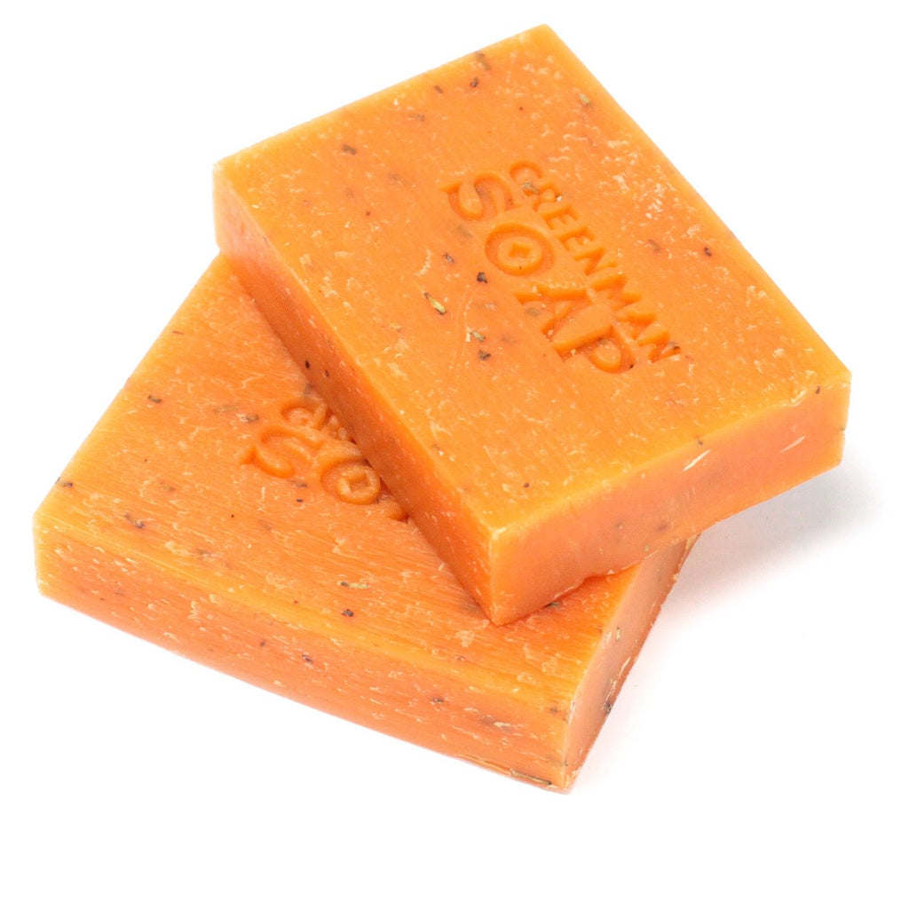 Greenman Soap Slice 100g with Moroccan Argan and Rosemary Aroma