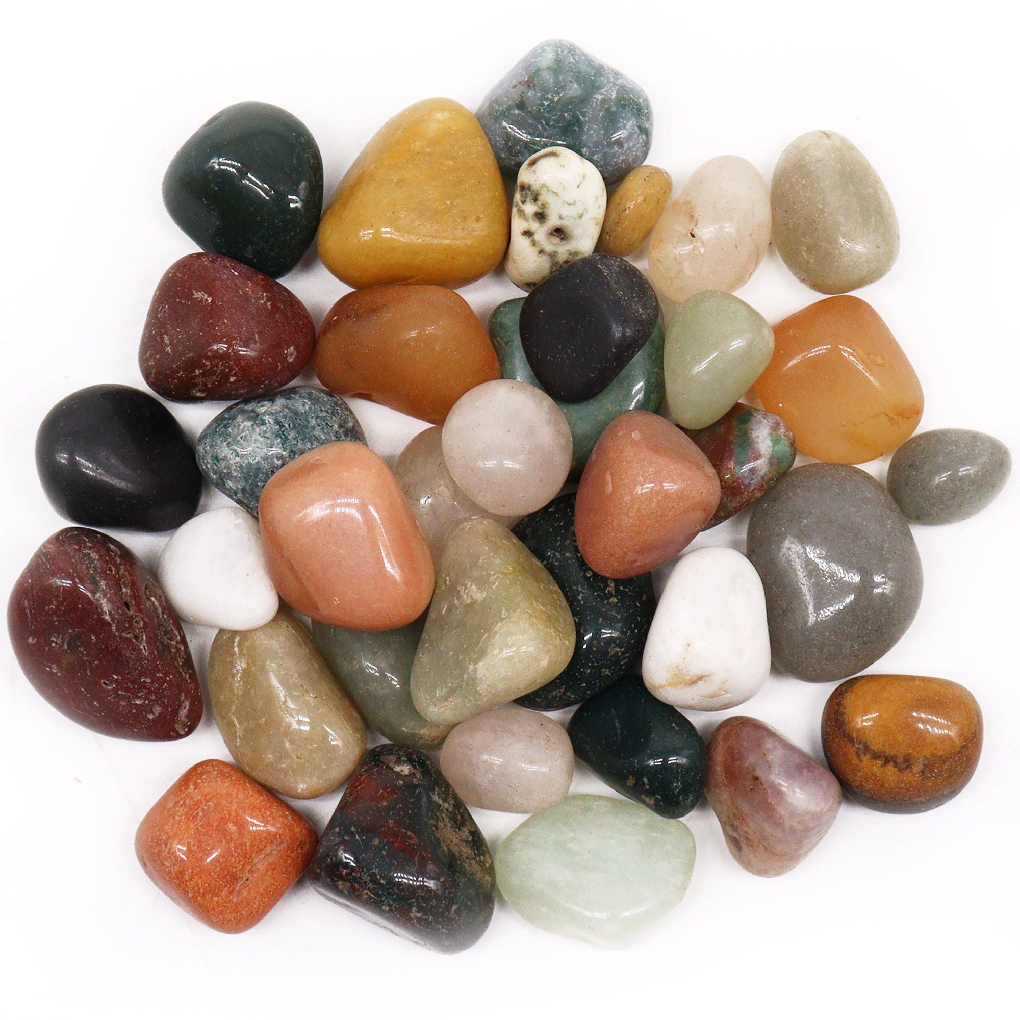 Mixed Gemstones 1kg Bag for Crafting and Decorative Projects