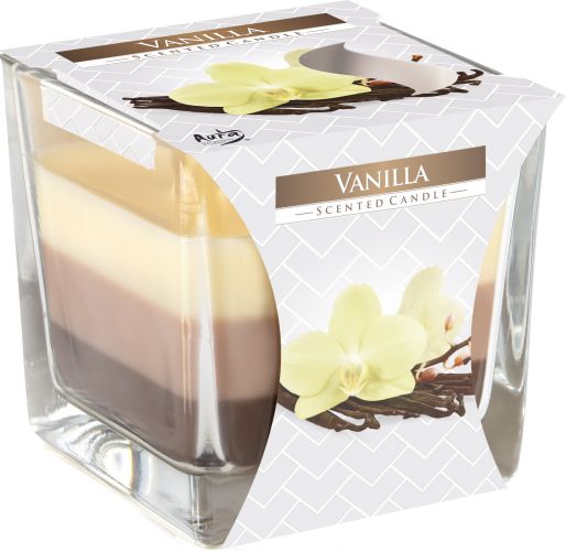 Rainbow Jar Candle Vanilla for Cheerful Home Decor and Fragrance
