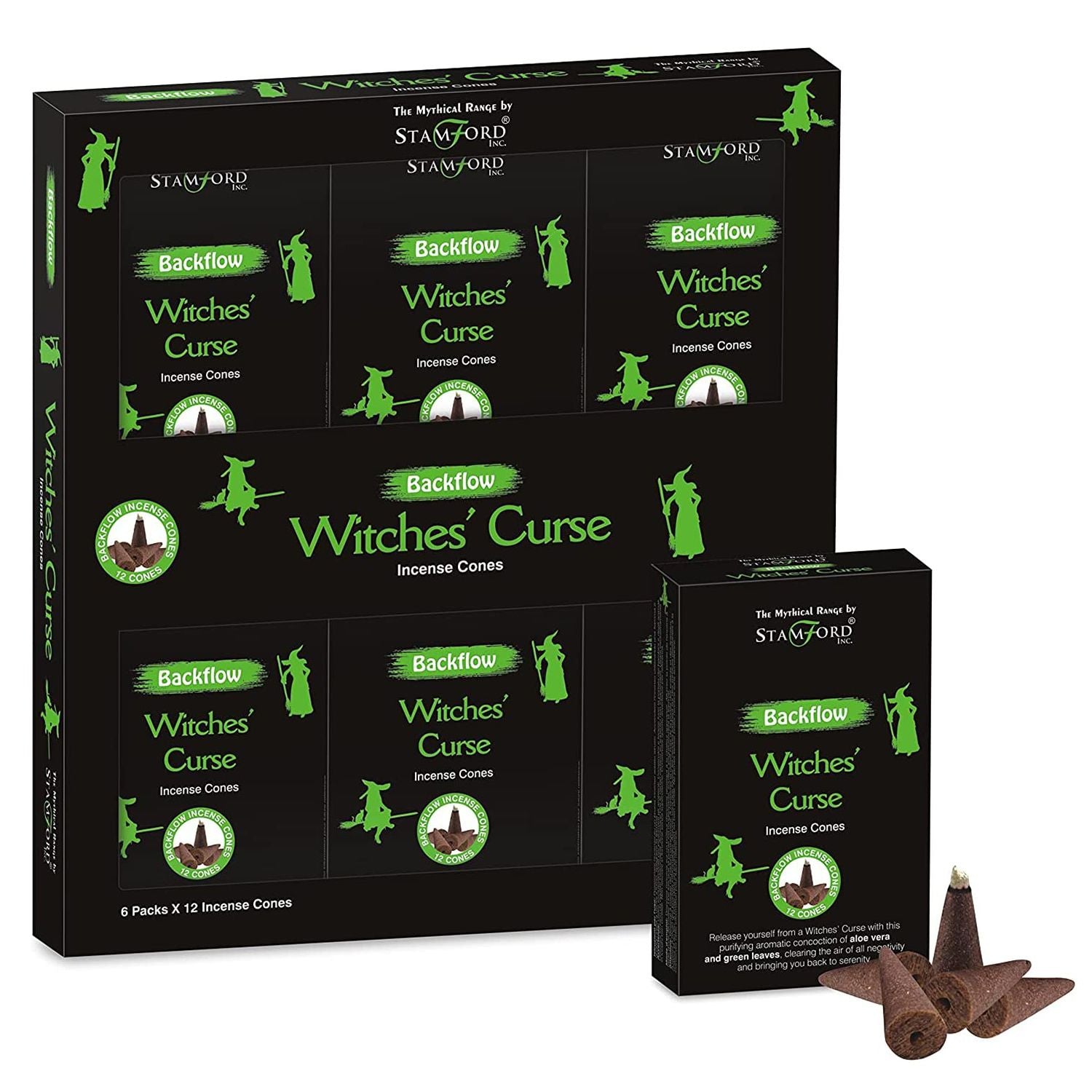Mythical Backflow Cones Witch Curse for Enchanting Aromas