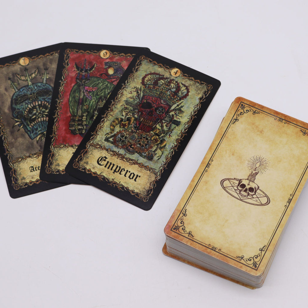 Requiem Arcana Tarot Cards with Guide Book for Spiritual Seekers