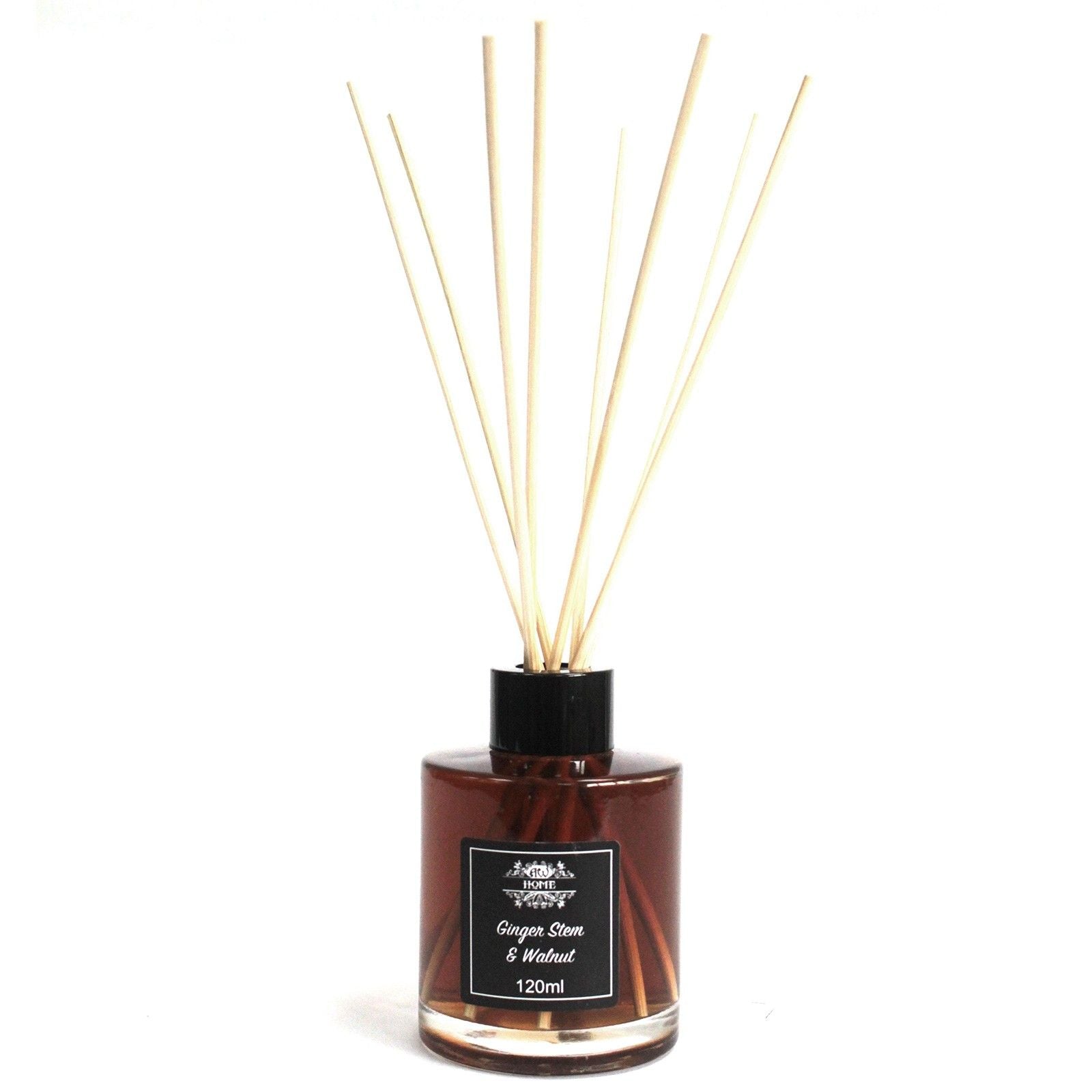120ml Reed Diffuser Ginger Stem and Walnut for Home Fragrance