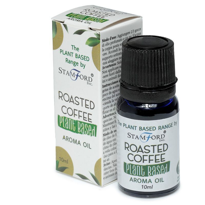 Plant Based Aroma Oil Roasted Coffee for Invigorating Atmosphere