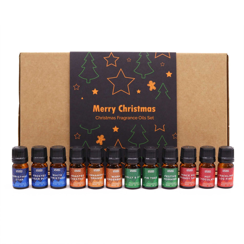 Festive Delights Fragrance Set with 12 Enchanting Christmas Scents