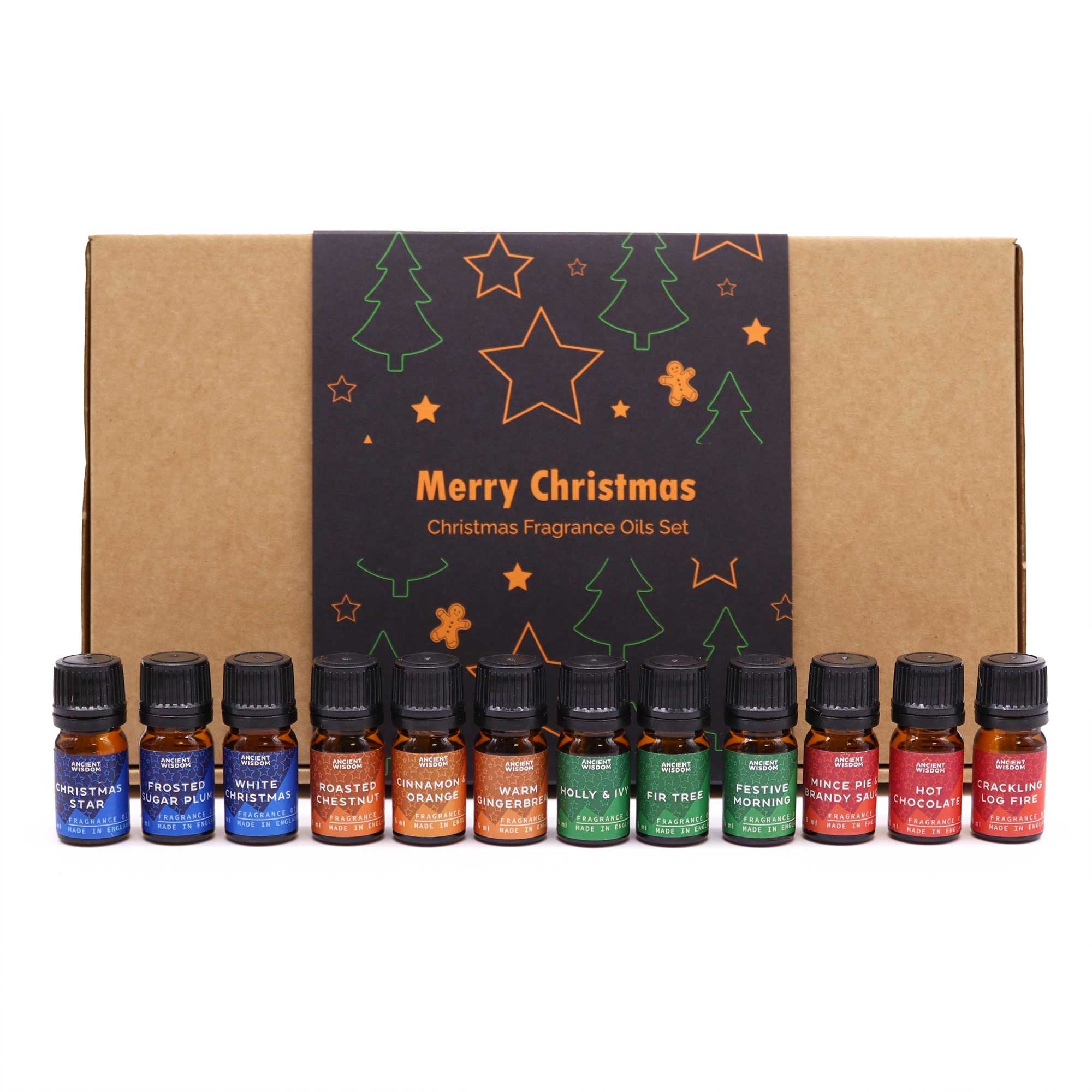 Festive Delights Fragrance Set with 12 Enchanting Christmas Scents