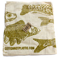Lrg 2x4oz Reversible Cotton Bag Eco Friendly Versatile Design