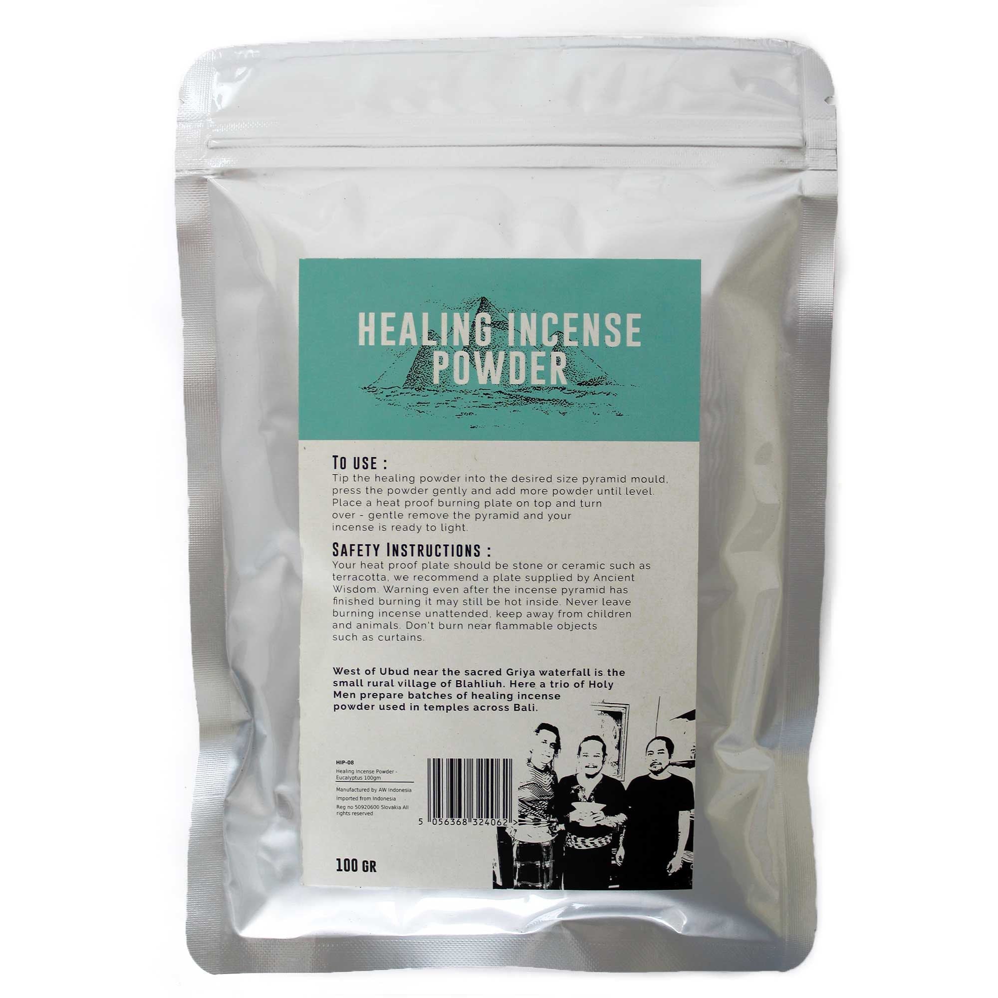 Eucalyptus Healing Incense Powder for Refreshing Atmosphere 100gm