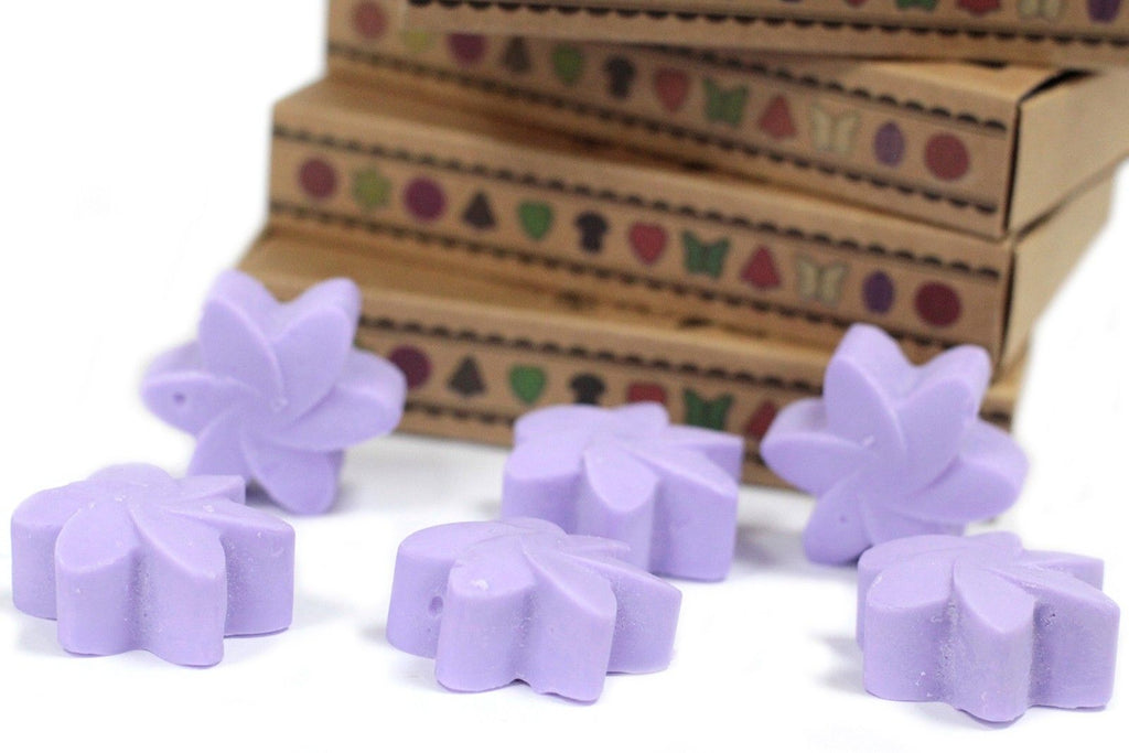 Lavender Fields Wax Melts Box of 6 for Home Fragrance Delight