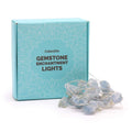 Gemstone Enchantment Lights with Celestite Crystal Design