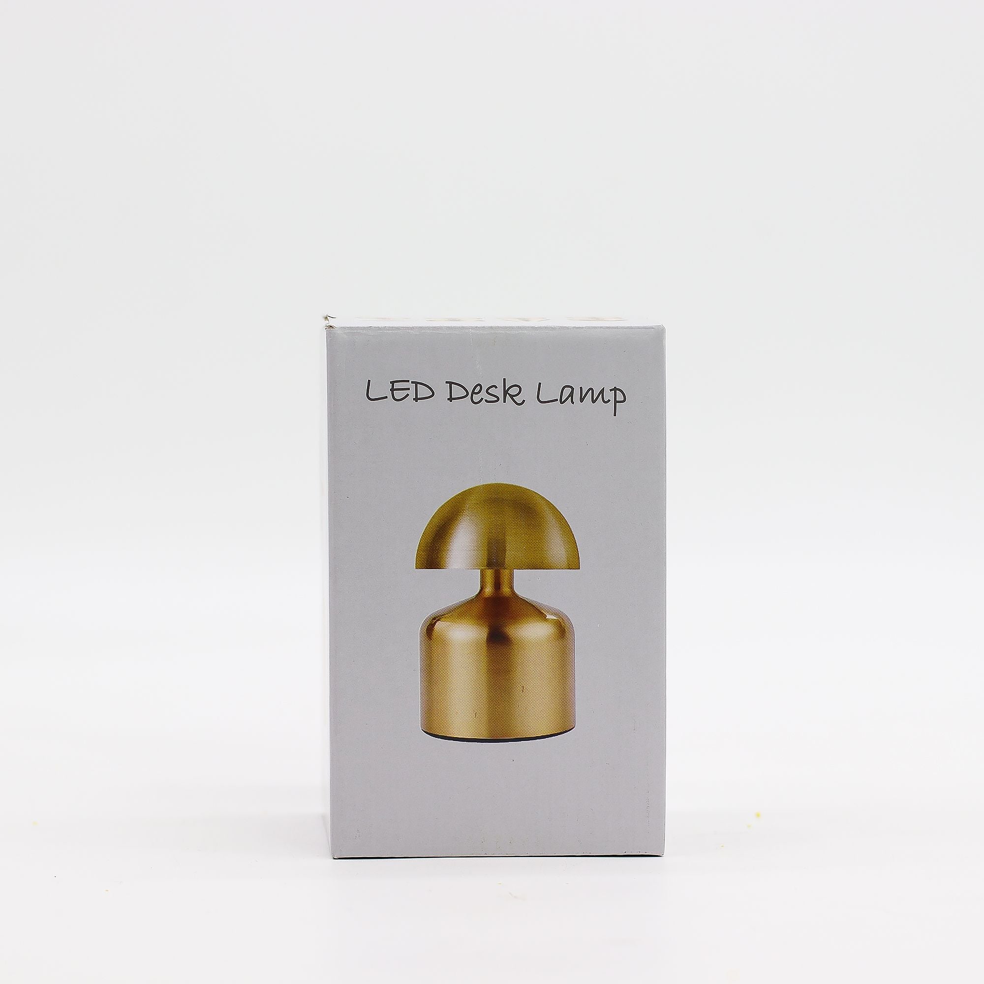 Dome Mushroom Silver Touch Lamp with USB C Rechargeable Design