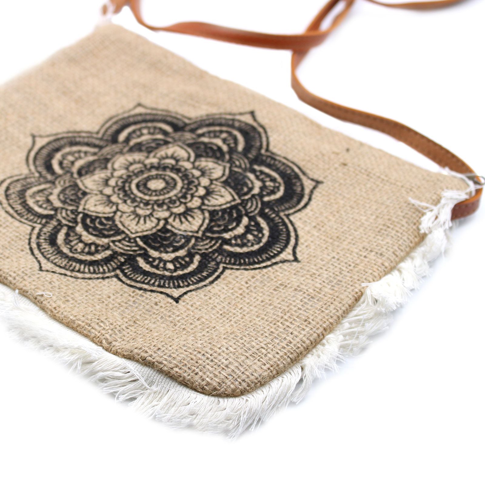 Fab Fringe Bag with Mandela Print Stylish Unique Design for You