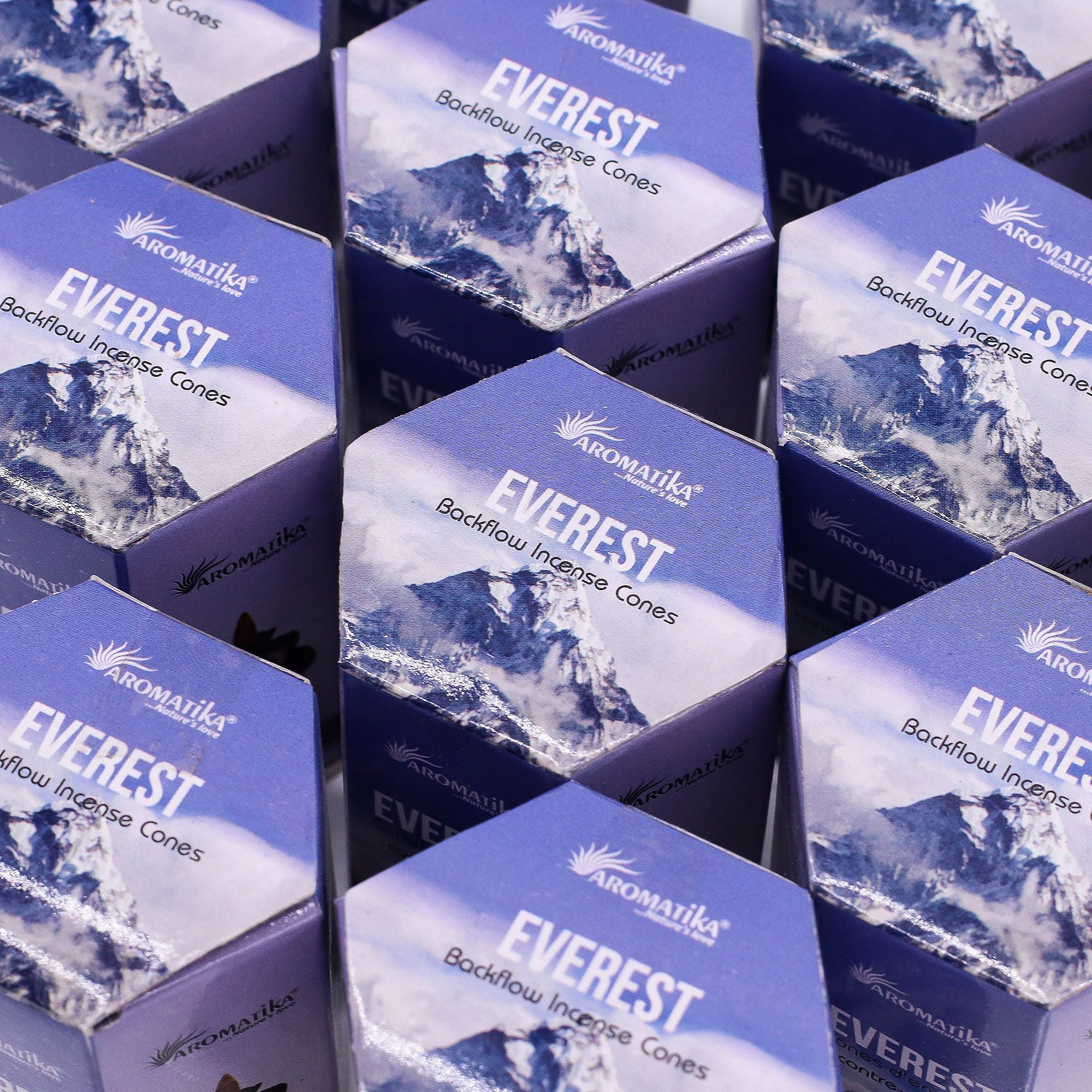 Pack of 10 Everest Experience Masala Backflow Incense Cones Set