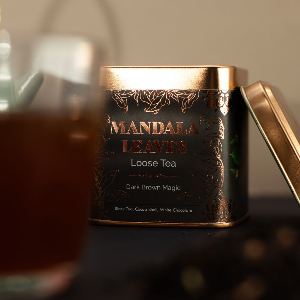 50g Dark Brown Magic Indulgent Black Tea with Chocolate Flavour
