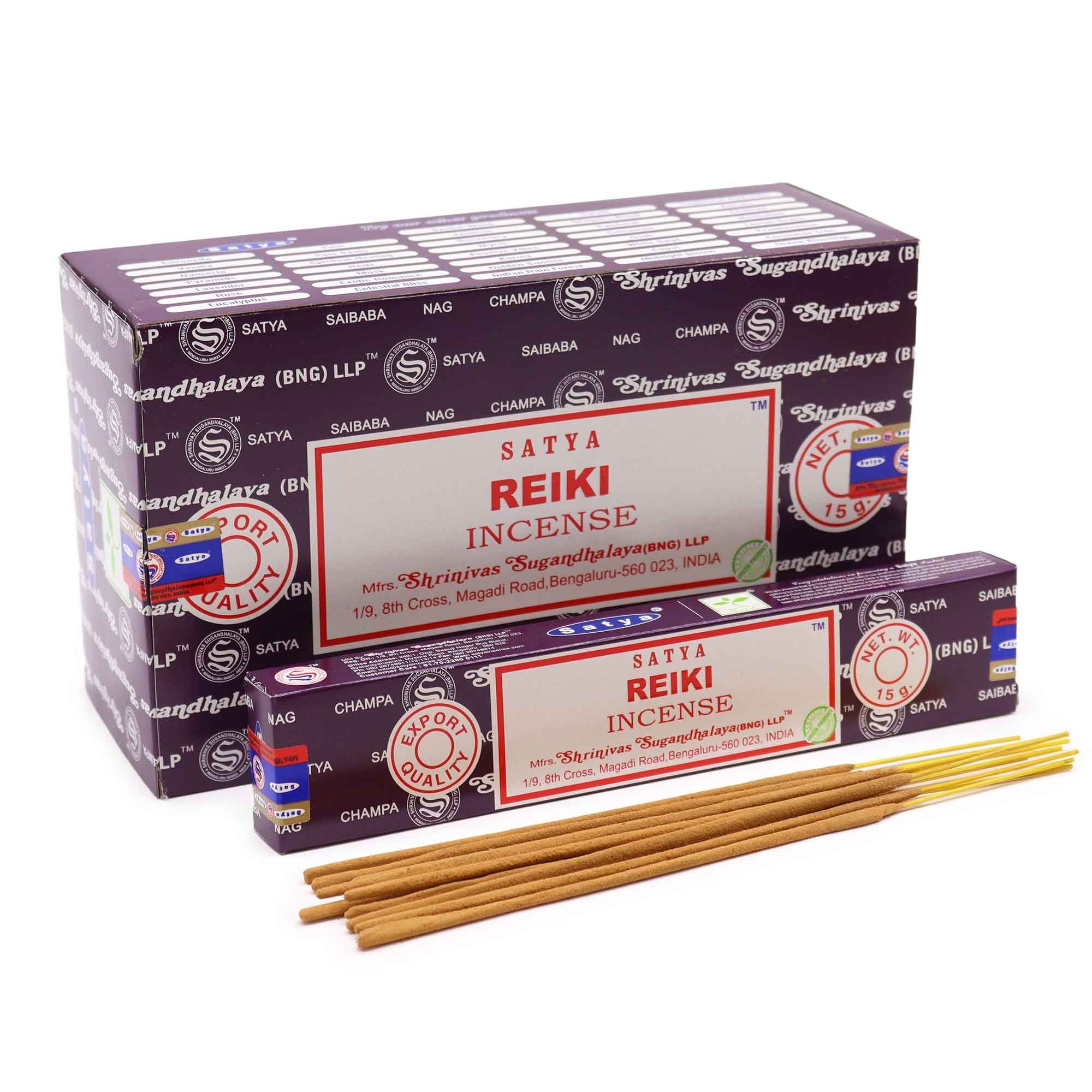 Satya Incense Sticks 15gm Energising Reiki Fragrance