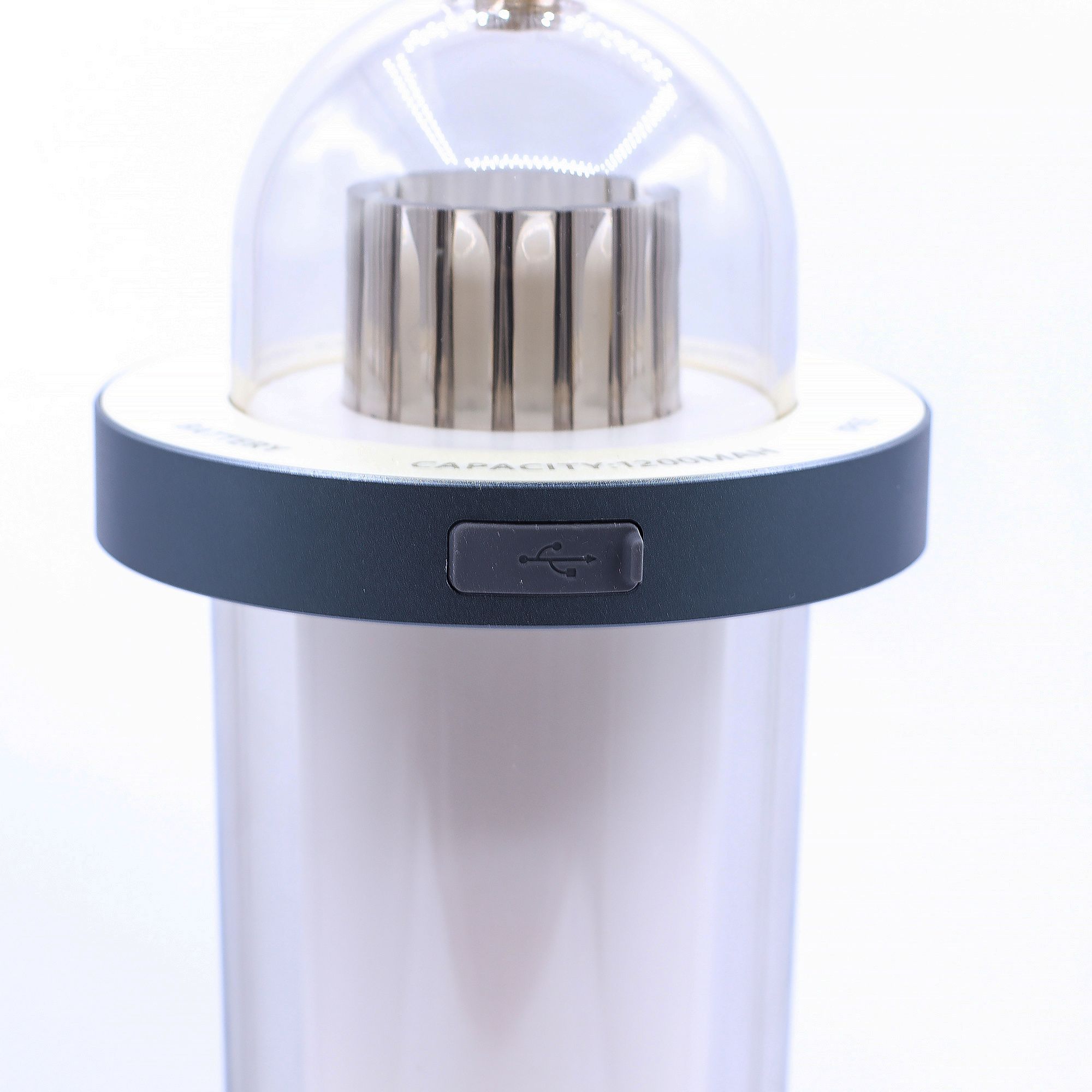 Outdoor Flame Effect Lamp with USB C Rechargeable Multi Colour Light