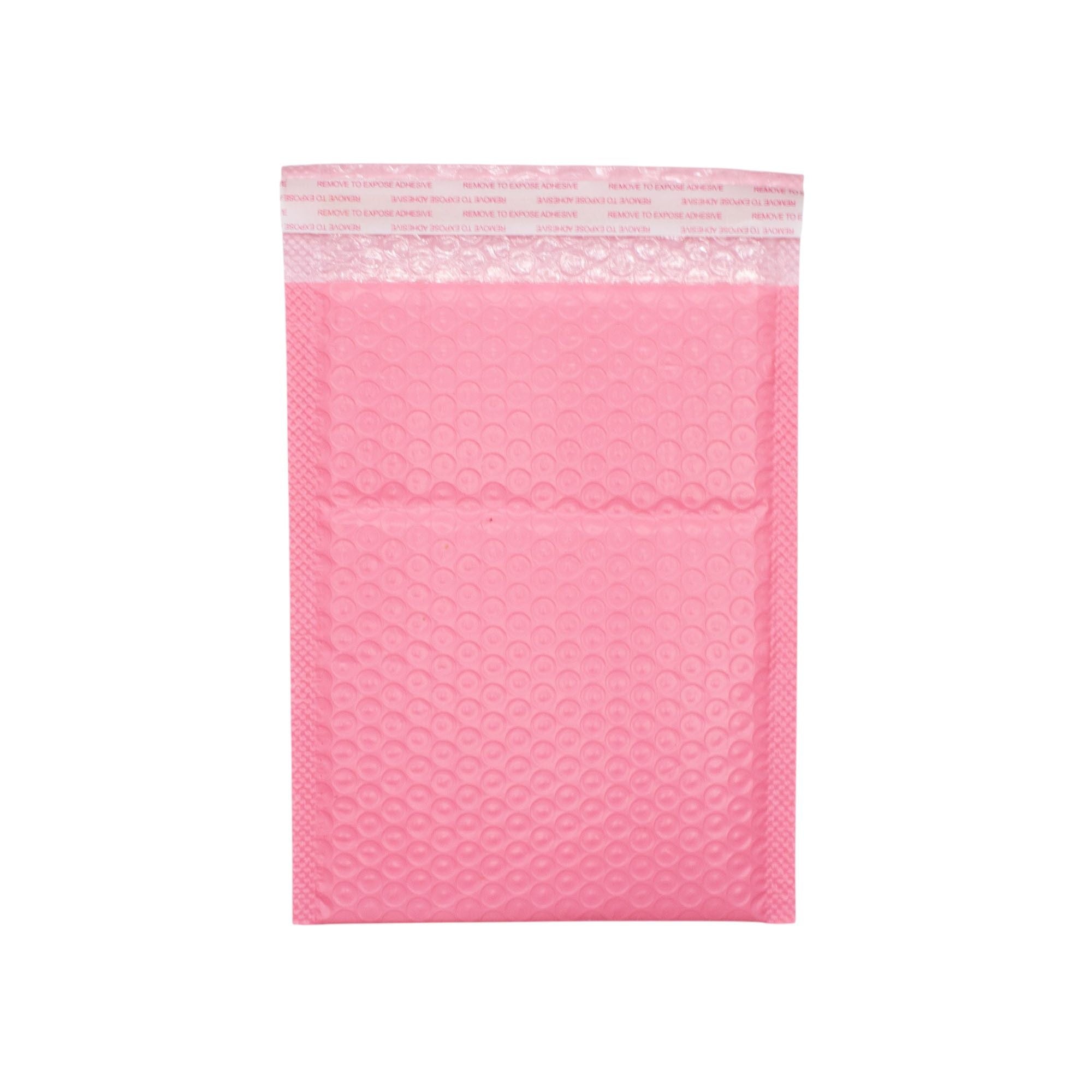 Pink Poly Bubble Envelope for Secure Mailing and Gift Packaging