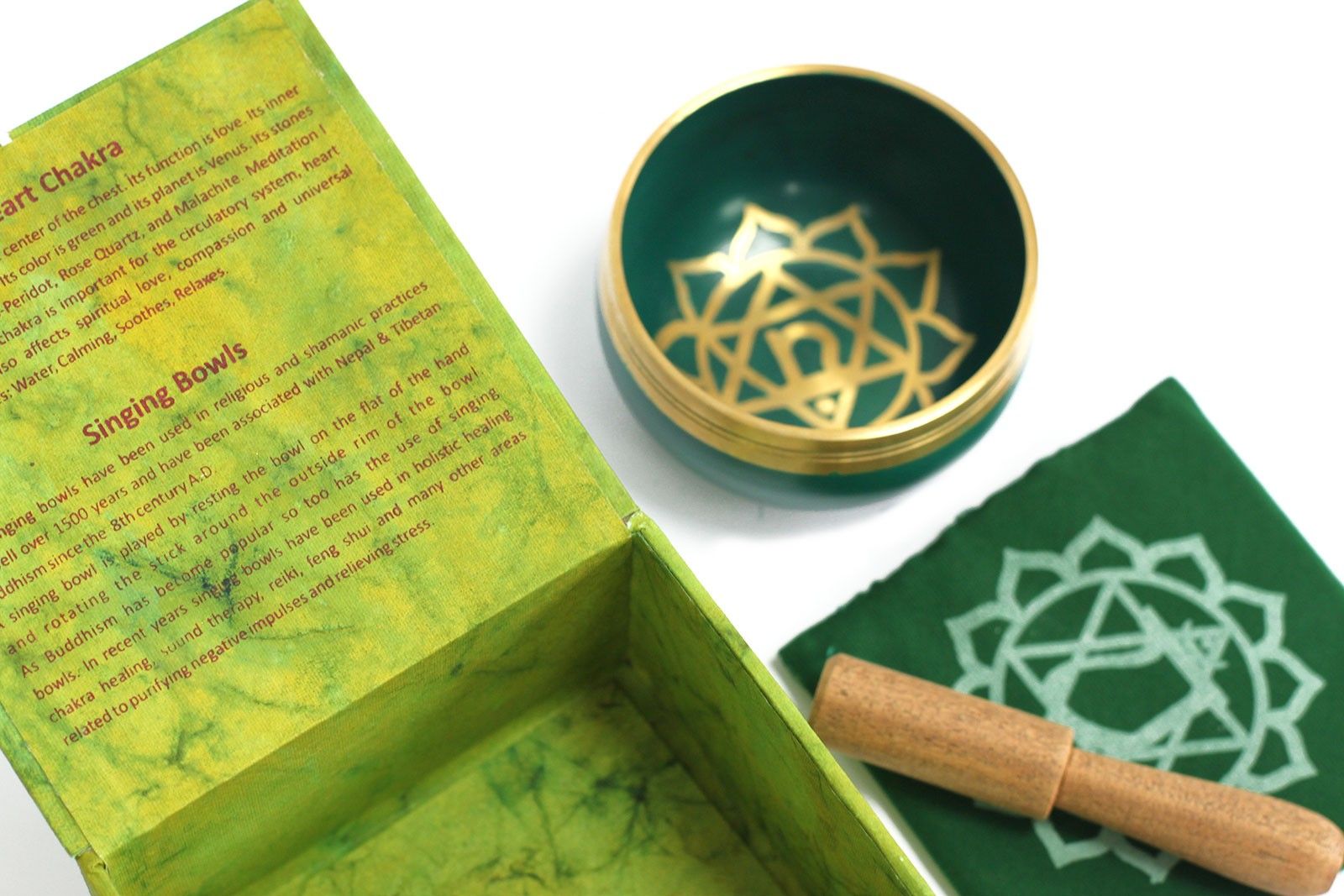 Chakra Singing Bowl Heart for Meditation and Relaxation Use