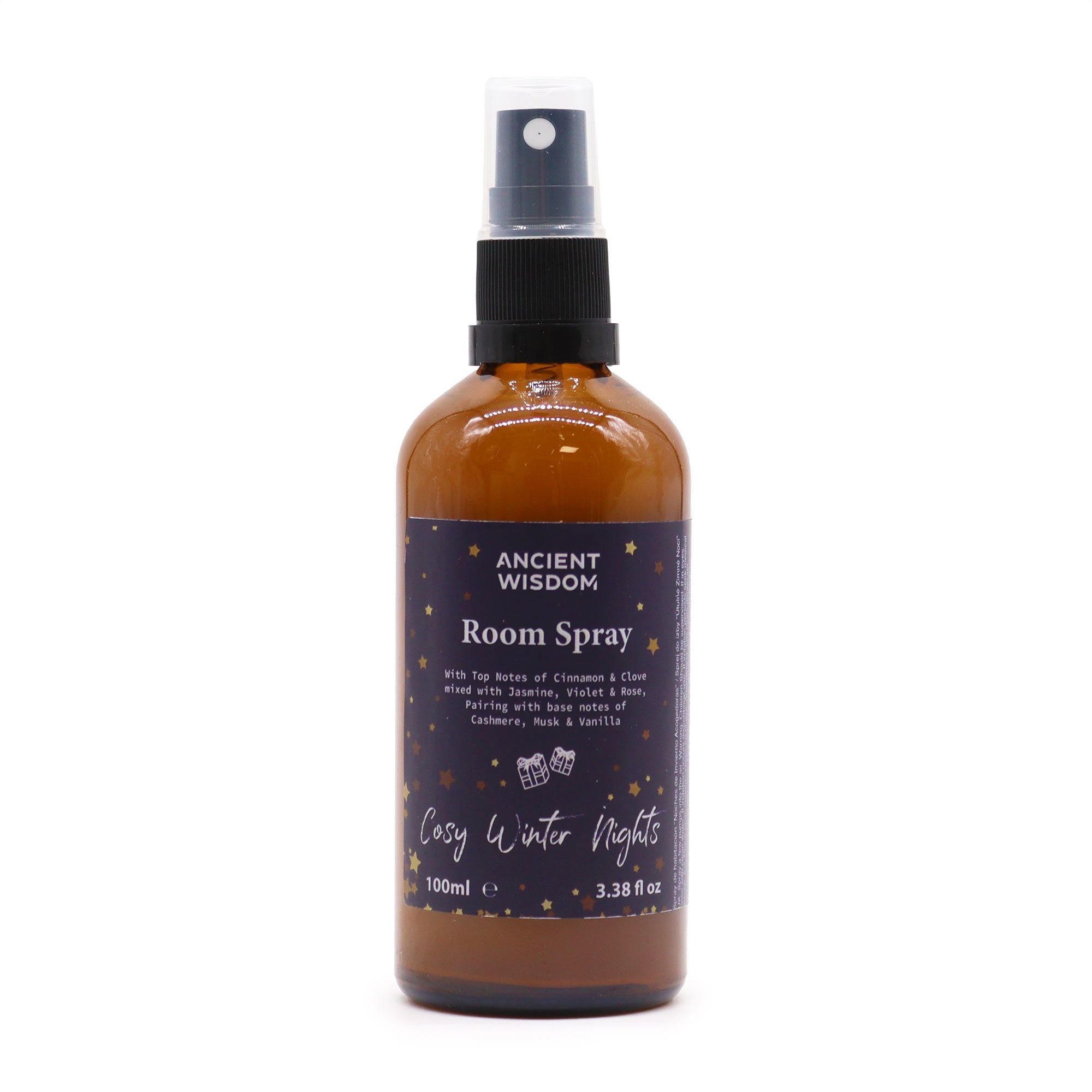 Cosy Winter Nights Room Spray 100ml with Cinnamon and Clove Aroma