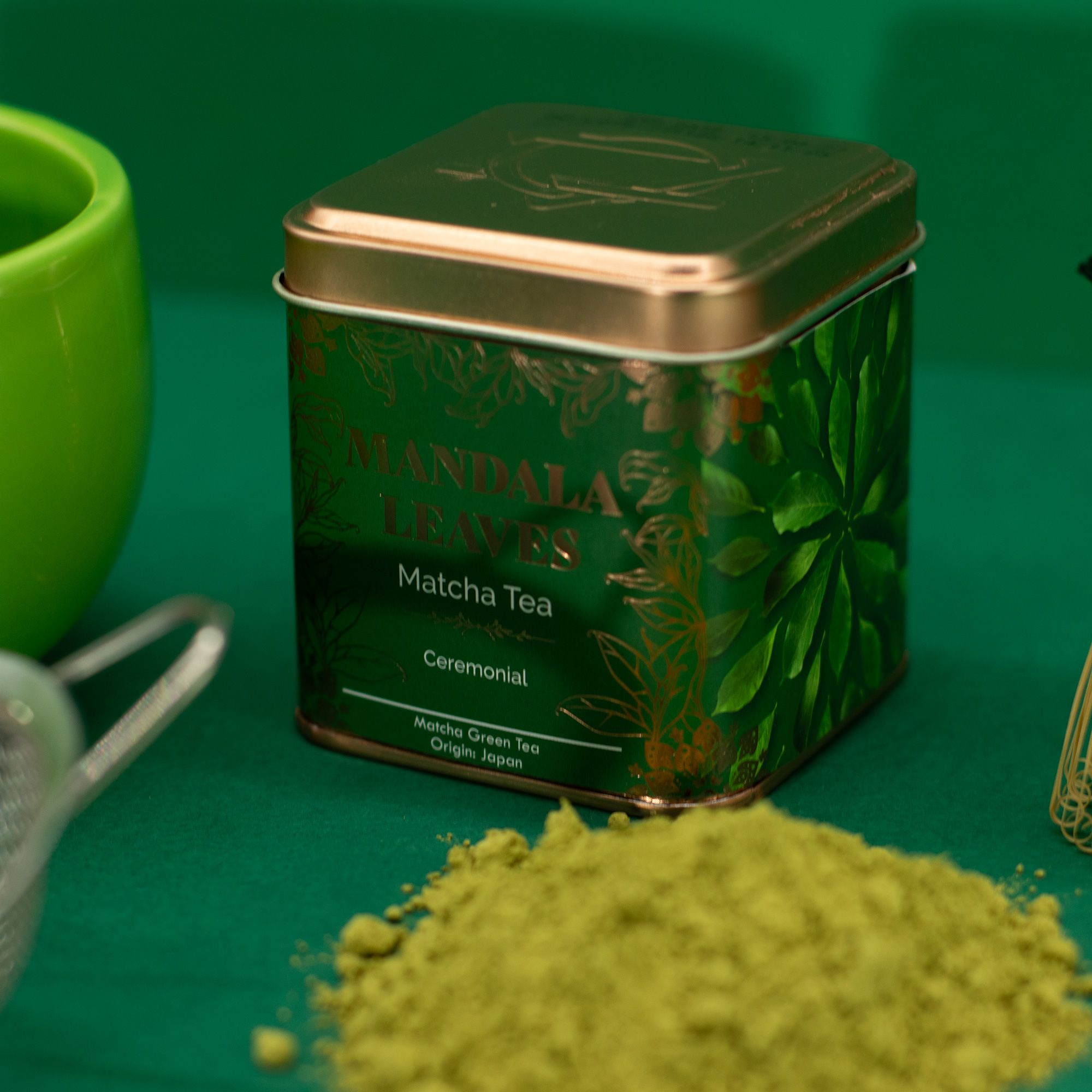 50g Ceremonial Matcha Tea for a Smooth Vibrant Taste Experience