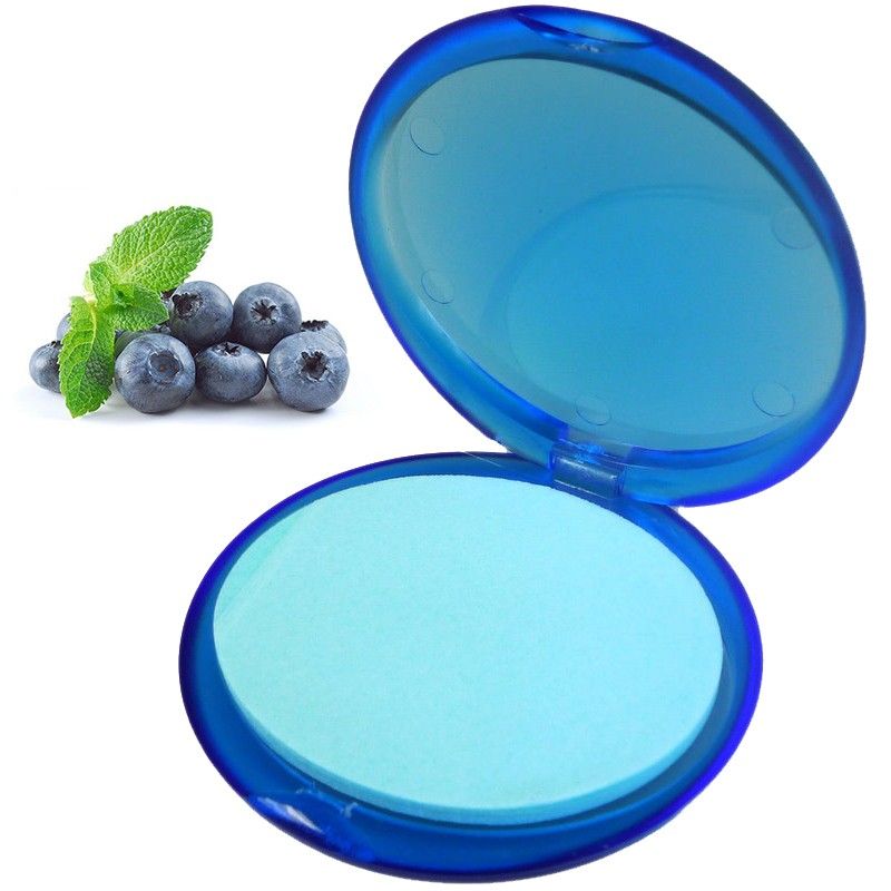 Blueberry Paper Soaps for Convenient Travel and Outdoor Use