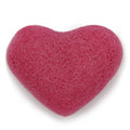 Konjac Heart Sponge Rose for Gentle Cleansing and Exfoliation