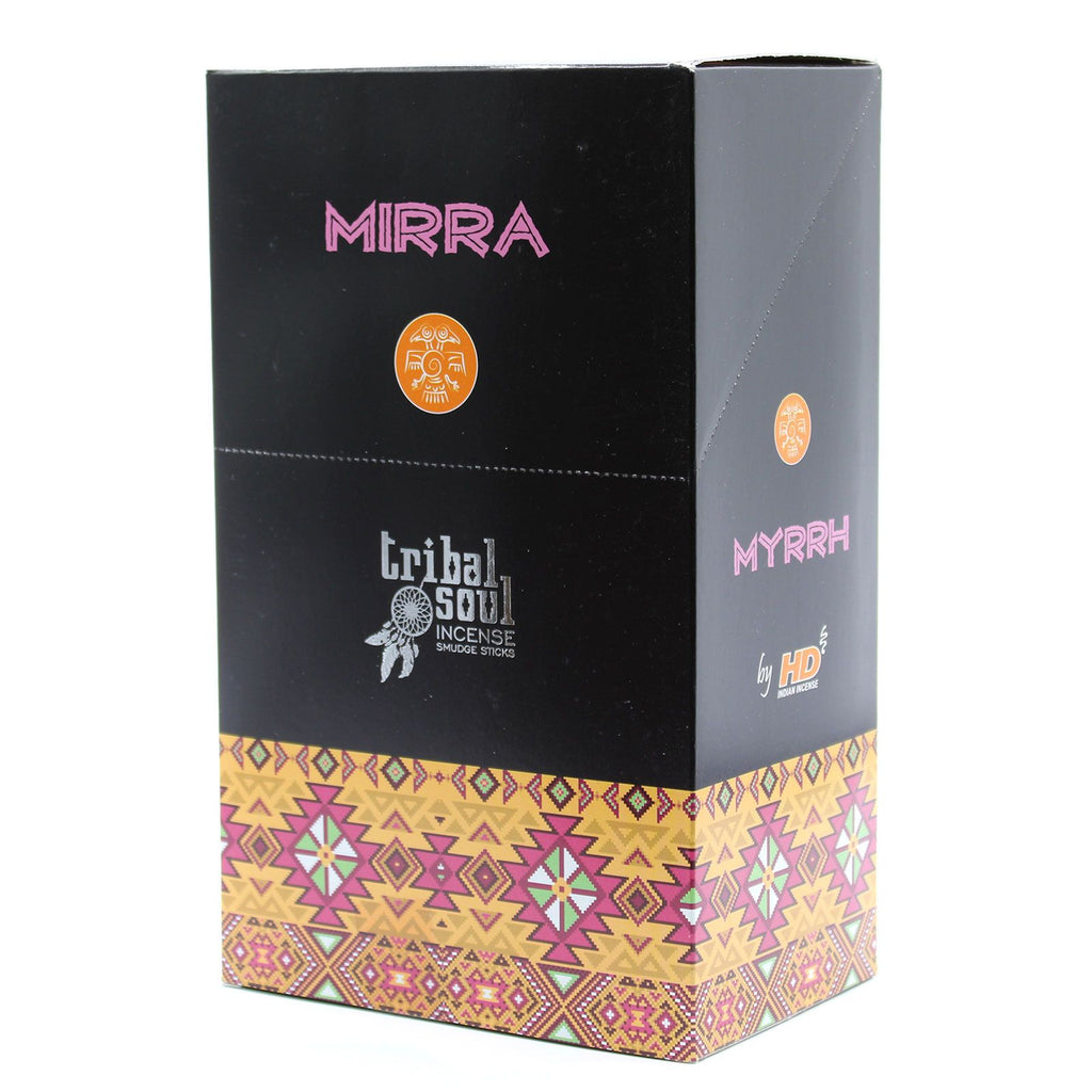 Tribal Soul Myrrh Incense Sticks for Serene Atmosphere