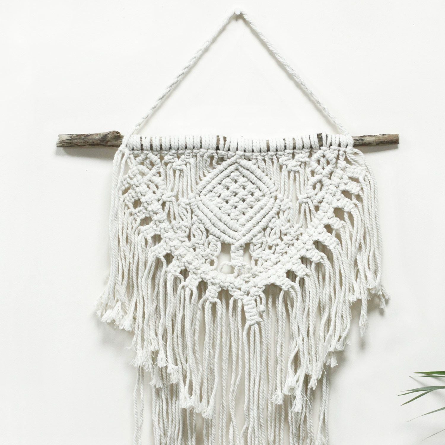 Macrame Wall Hanging Home & Heart for Boho Chic Decor