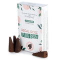 Plant Based Backflow Incense Cones Regal Rose for Home Fragrance