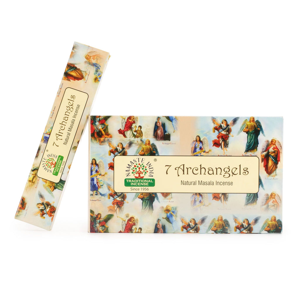 Namaste Mandala Masala Incense 7 Archangels for Calm Spaces