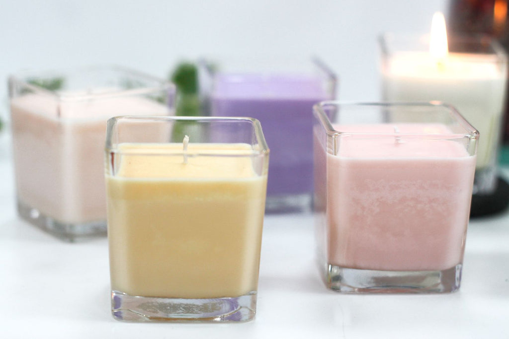 White Label Soy Wax Jar Candle Peach Smoothie for Home Fragrance