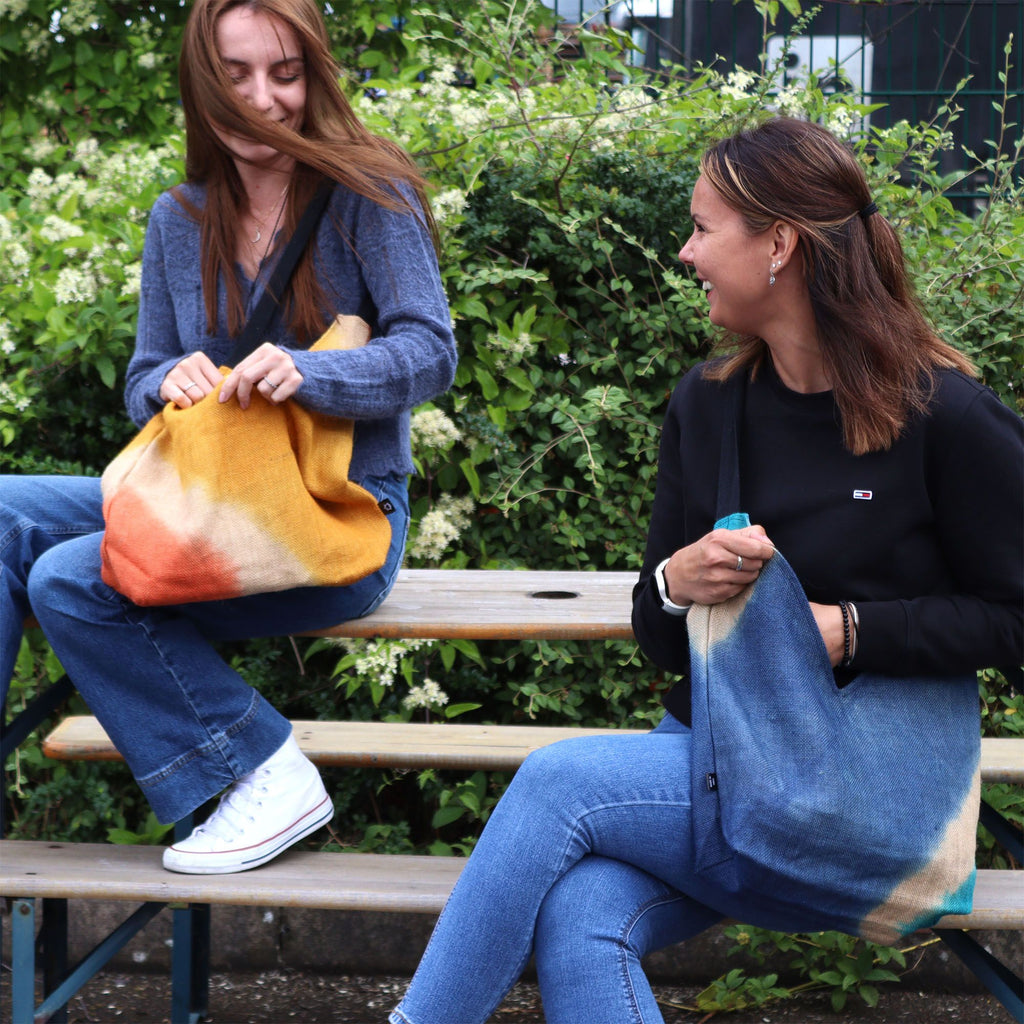 Soft Blend Shoulder Tote in Denim Blue for Everyday Style