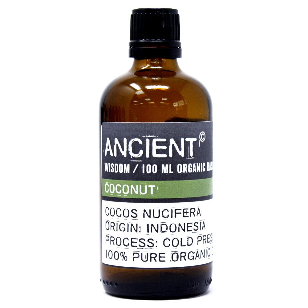Coconut Organic Base Oil 100ml for Skincare and Haircare Uses