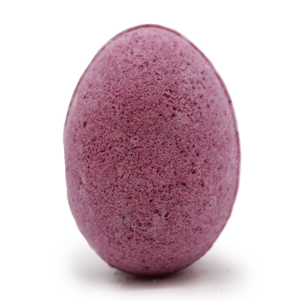 6 Cherry Scented Bath Eggs in a Tray Perfect for Kids' Baths