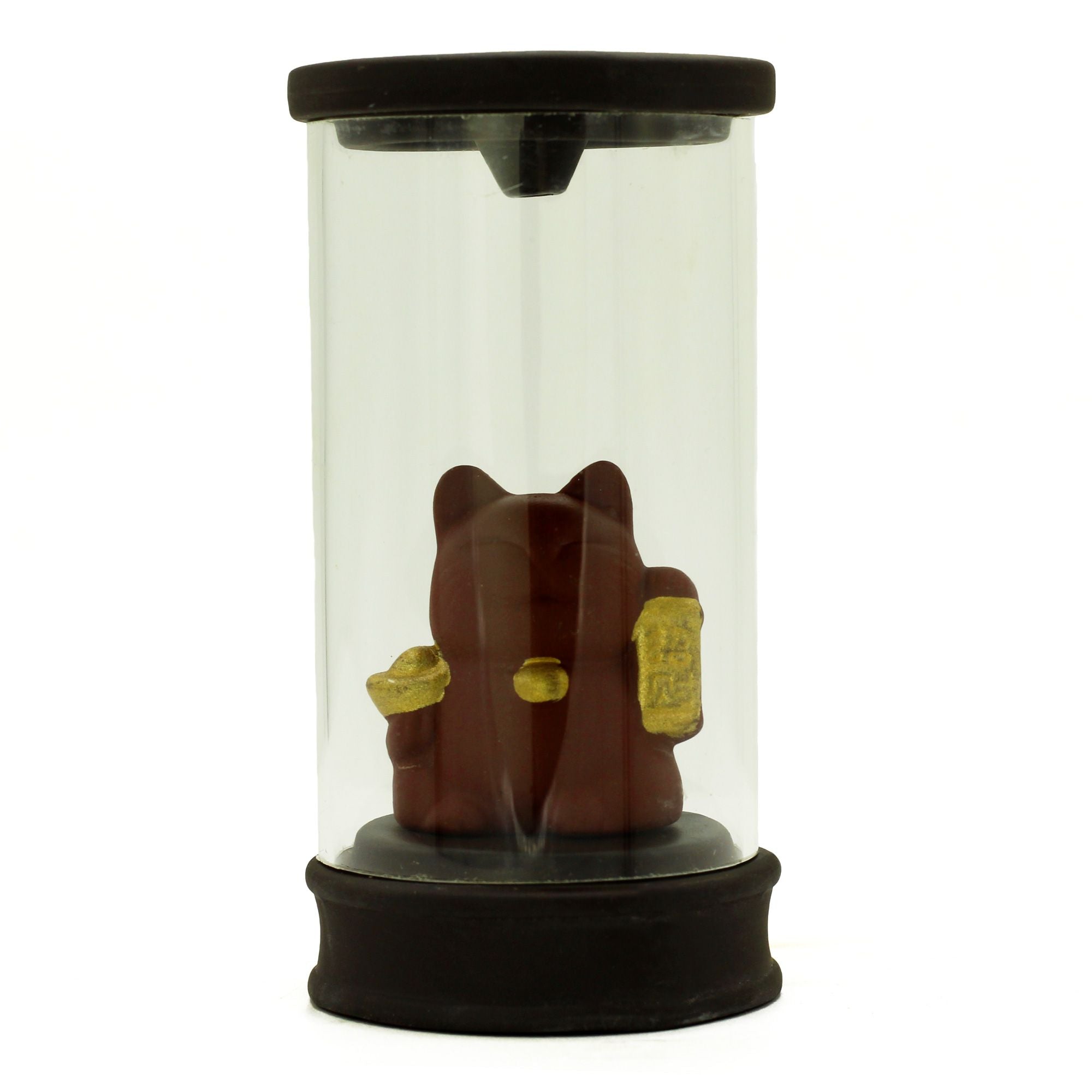 Backflow Incense Burner Money Cat Tube for Prosperity Display