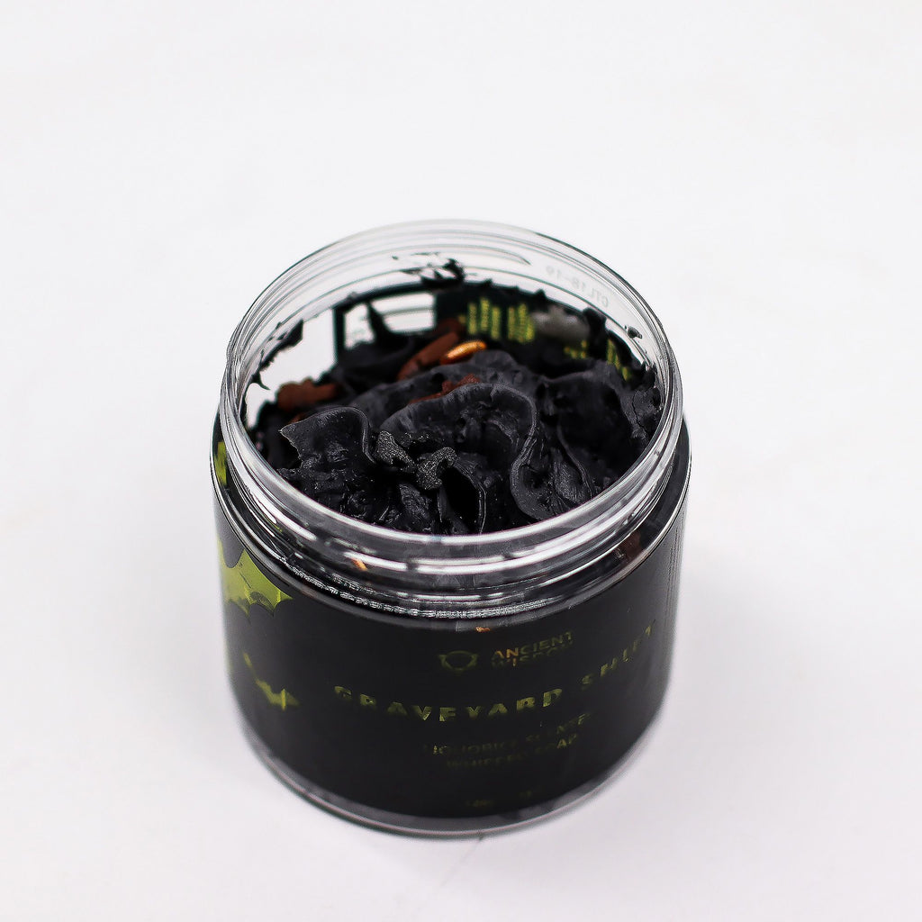 Graveyard Shift Whipped Soap 120g with Deep Musky Fragrance