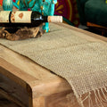 Seagrass Fringe Natural Table Runner for Elegant Home Decor