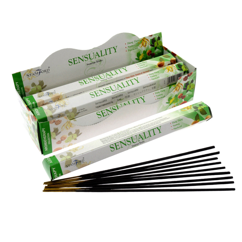 Sensuality Premium Incense Sticks for Mood Setting and Relaxation