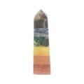 Chakra Obelisk Stunning Gemstone Display for Chakra Enthusiasts