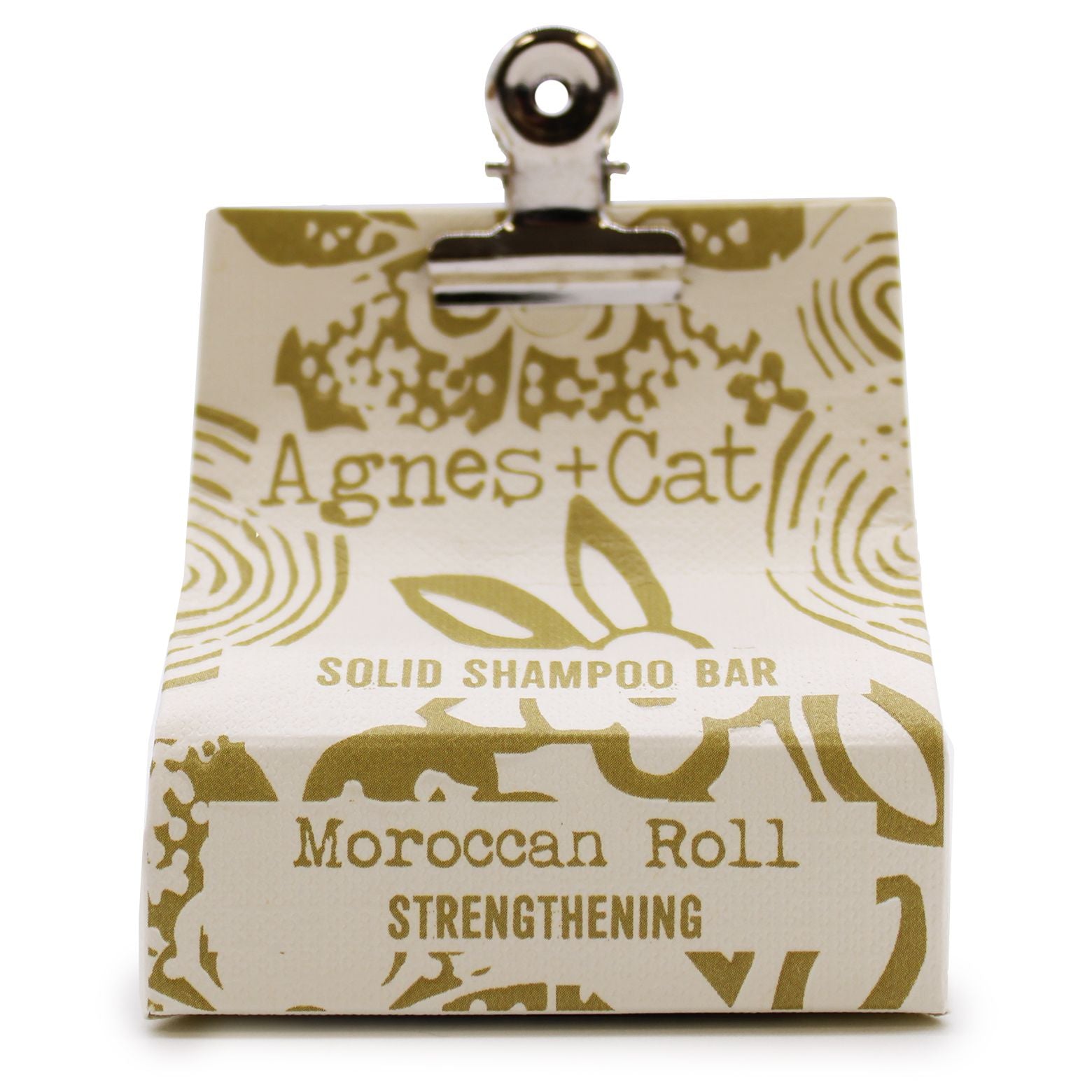 Agnes + Cat Moroccan Roll Solid Shampoo Bar for Fresh Hair Care
