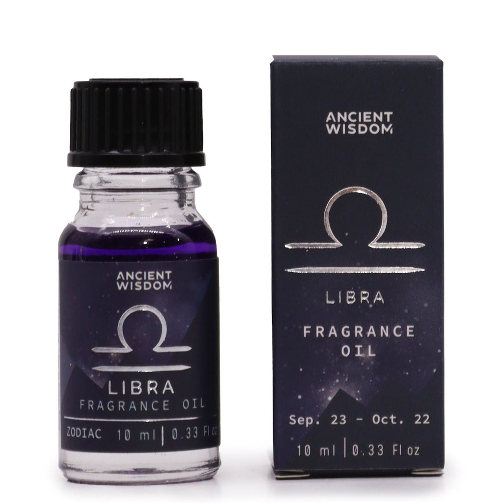 Zodiac Fragrance Oil 10ml LIBRA with Cool Jade and Oakmoss Scent