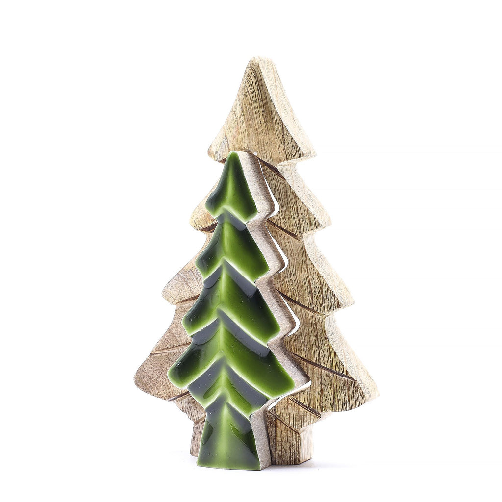 Lost in the Forest Small Tree in a Tree Wooden Decoration