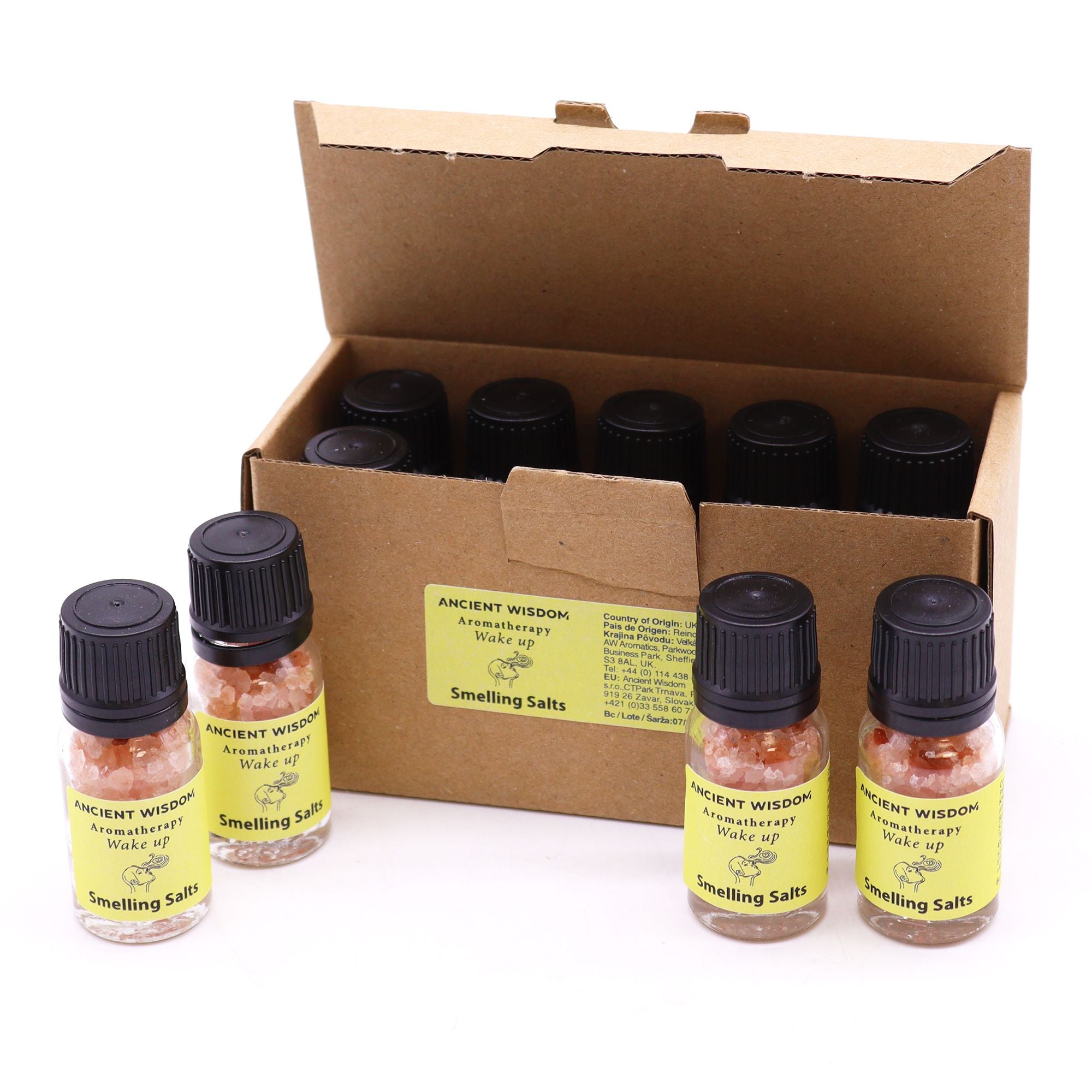 Wake Up Aromatherapy Smelling Salt for Energised Mornings