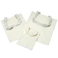 Lrg Natural 6oz Cotton Bag for Eco Friendly Shopping and Daily Use