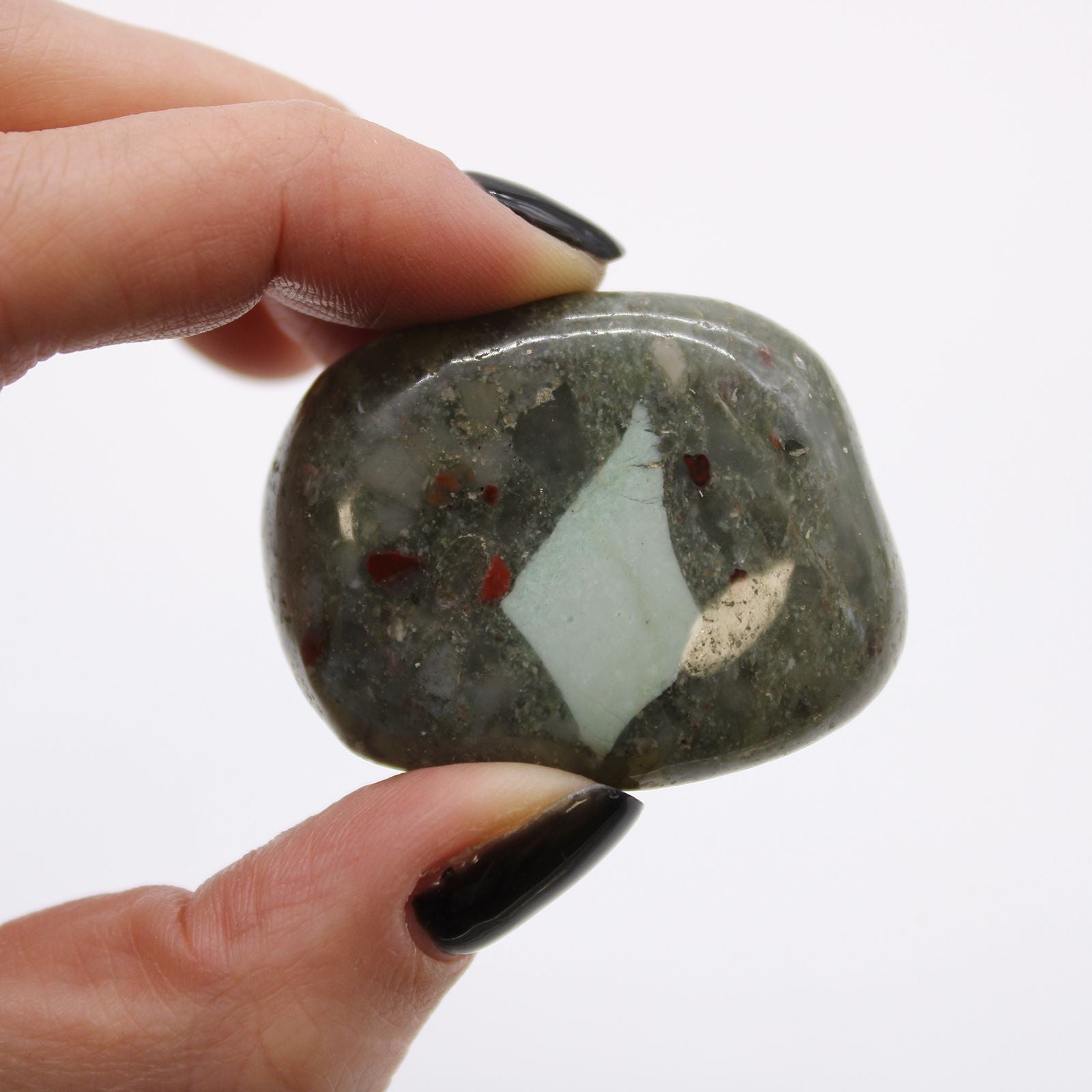 Large African Tumble Stones Bloodstone and Sephtonite Collection