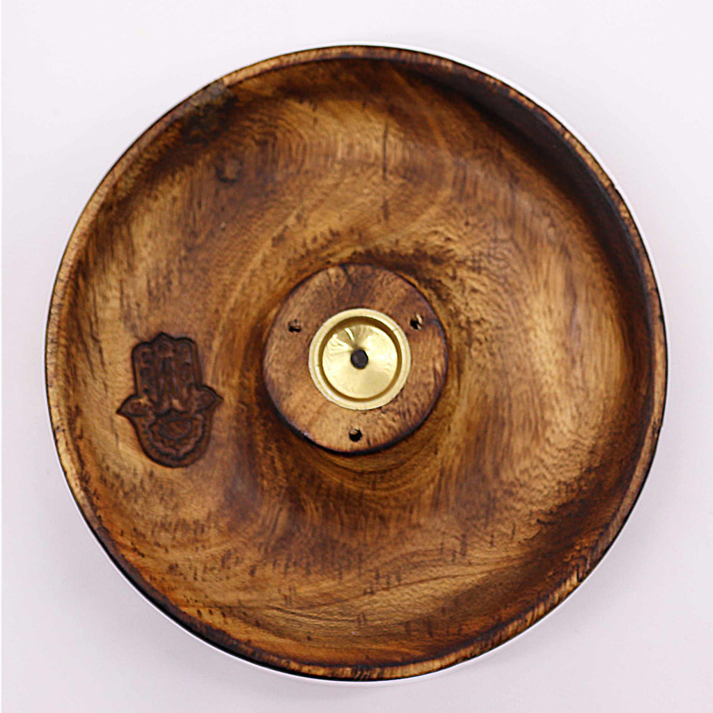 Hamsa Incense Stick and Cone Burner Disc for Home Decor
